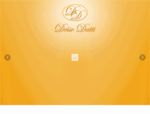 Tablet Screenshot of deisedatti.com.br